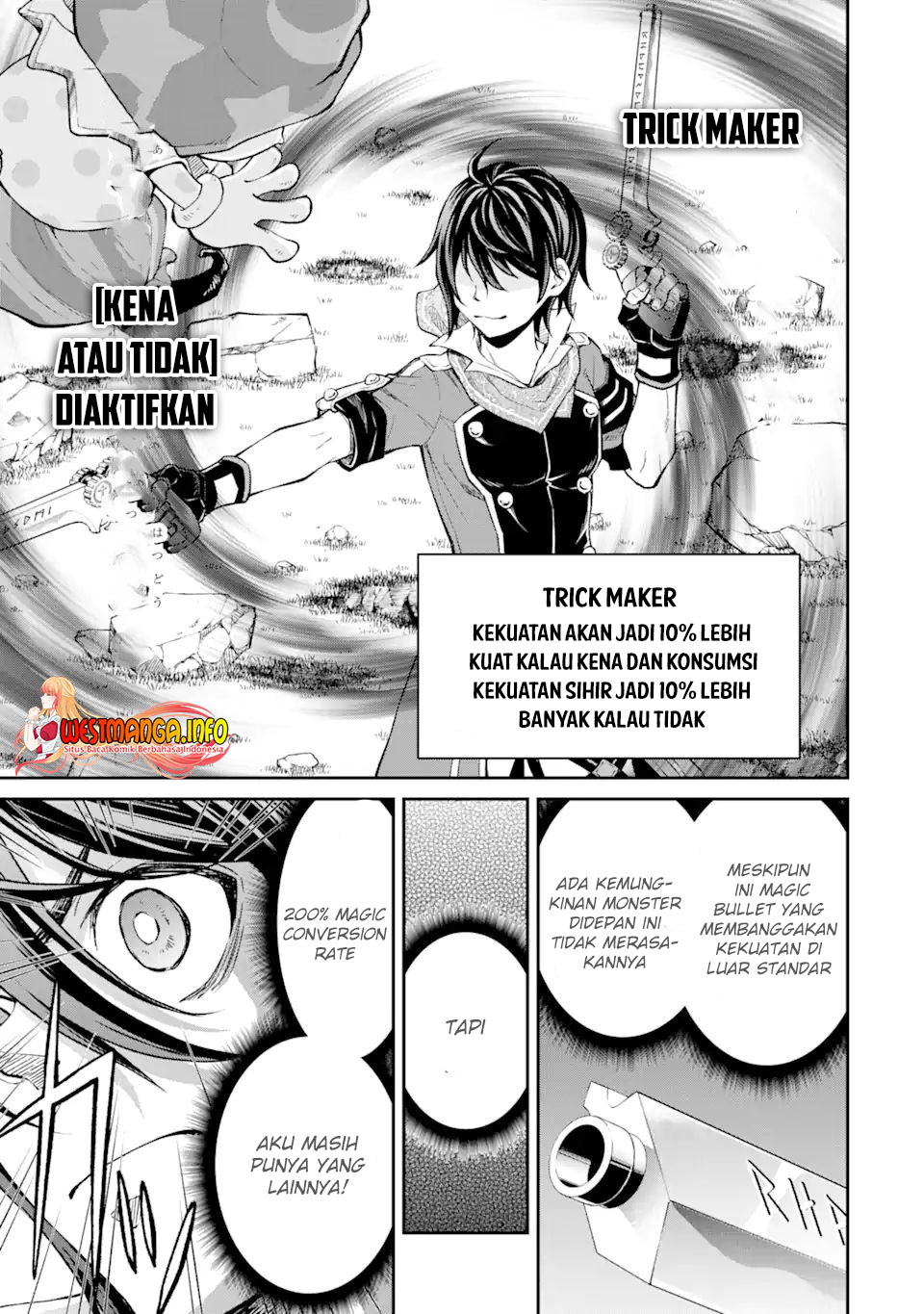 Saisoku Musou No B-kyuu Mahou Tsukai: Ippatsu Utareru Mae Ni Senpatsu Uchikaesu! chapter 23